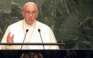 Francis at U.N. 9-25-15