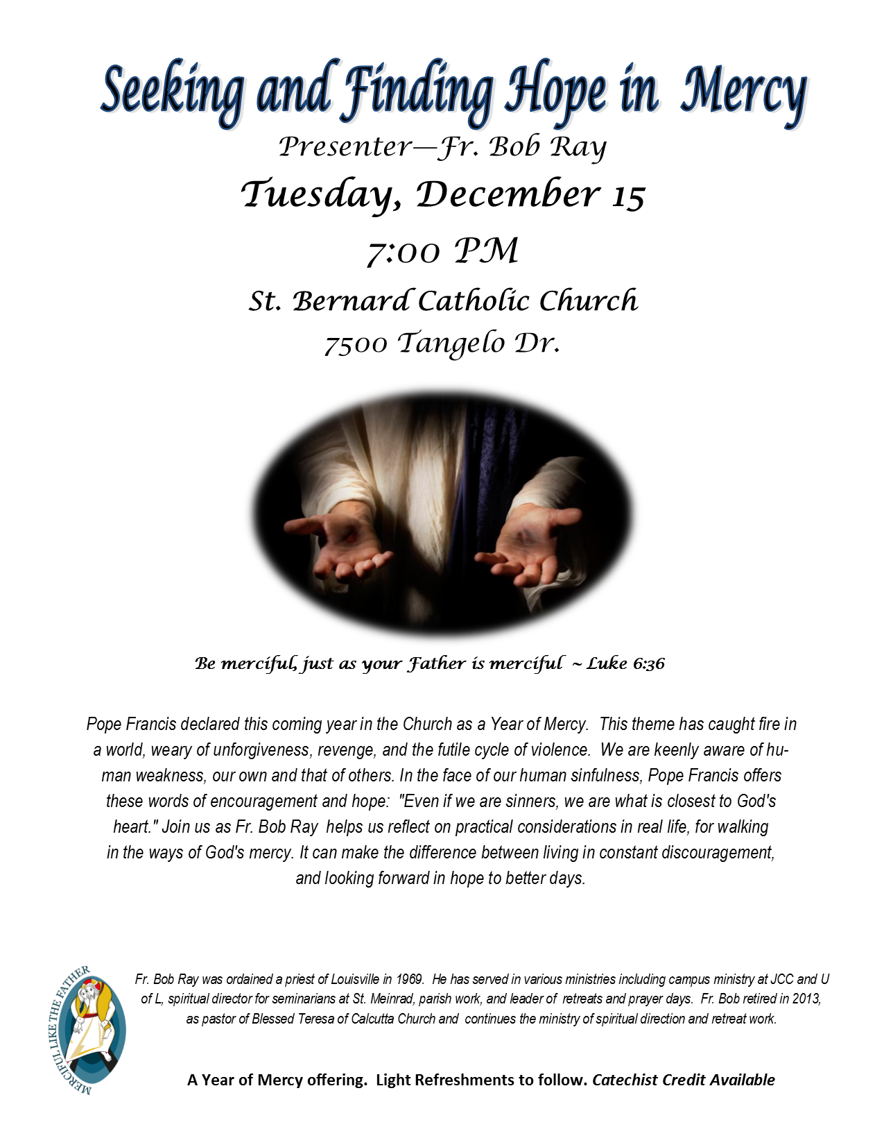 Seeking and Finding Hope in Mercy | Formed In Faith