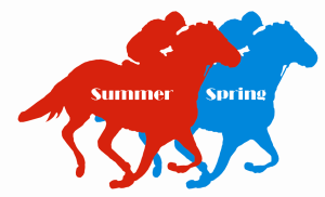 spring and summer horse race